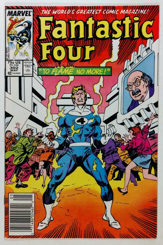 Fantastic Four #302 (1987) Newsstand