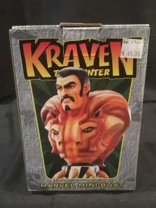 KRAVEN THE HUNTER Bowen Designs Marvel Mini-Bust, 2002, #3624/4500 