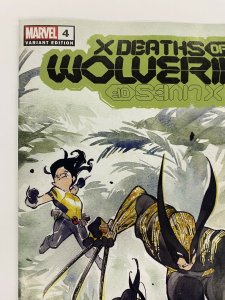 X DEATHS OF WOLVERINE #4 CVR A + 1:25 MOMOKO ANIME STYLE VARIANT NM Marvel 2022