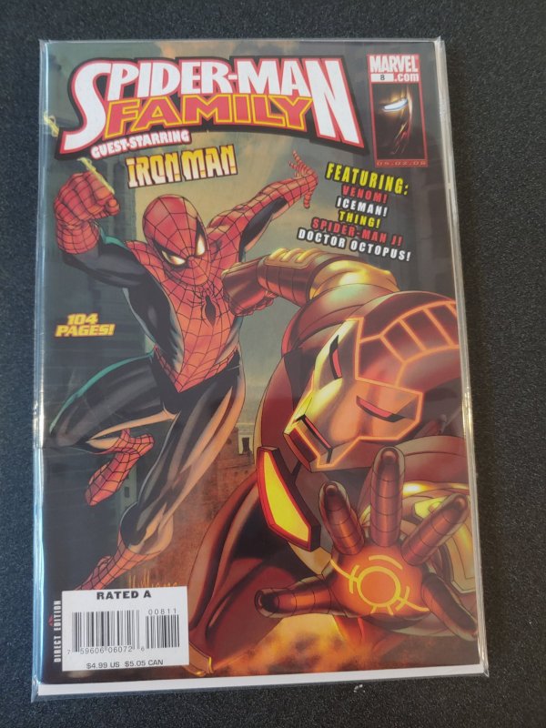 SPIDER-MAN FAMILY #8 104 PAGES IRON MAN