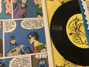 BATMAN Book and Record Set #PR-27 (1975) : Fn+ w/ RPM, JOKER, Robin, scarce