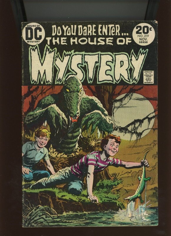 (1973) House of Mystery #219: BRONZE AGE! (4.0)