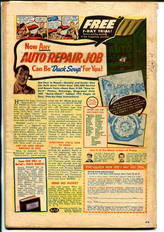 Kerry Drake Detective cases #17  1949 - Harvey  -G/VG - Comic Book