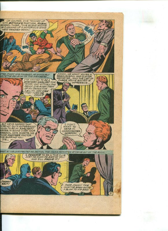 SUPERMAN'S PAL JIMMY OLSEN #111 (4.5) ELASTIC LAD!! 1968