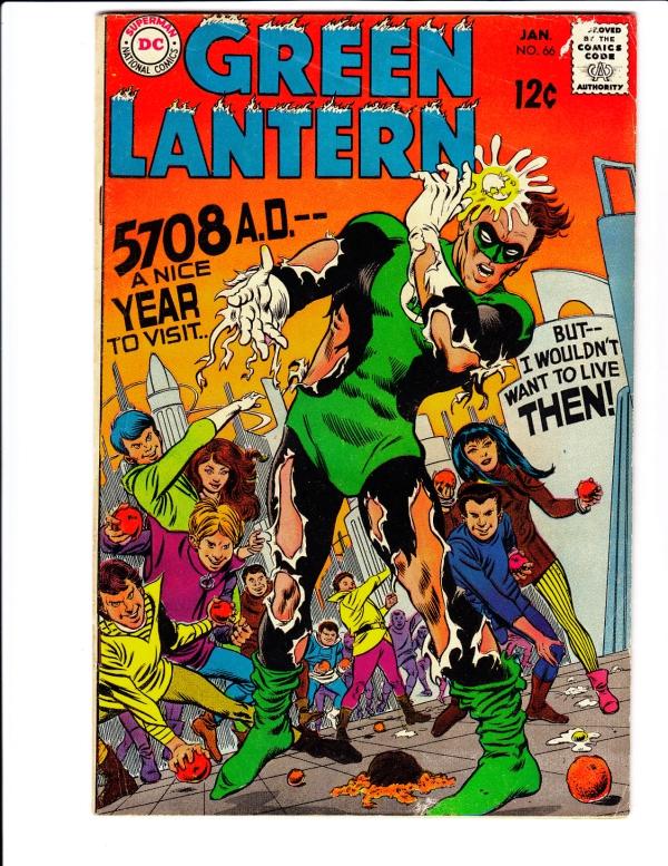 Green Lantern #66 (Jan-69) FN+ Mid-Grade Green Lantern