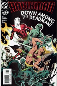 Hawkman #36 (2002 v4) Jimmy Palmiotti Justin Gray Deadman NM