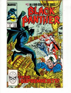 Black Panther #2 Enter: The Supremacists! Copper Age MARVEL !!!
