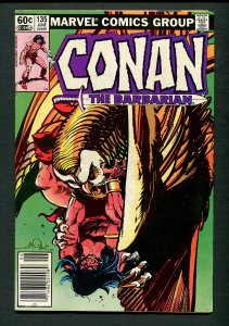 Conan the Barbarian #135 ( 5.5 FN- ) Newsstand / 1st Marc Silverstri Art / 1982