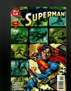 12 Superman DC Comics # 104 105 106 107 108 109 110 111 112 113 114 115 J408