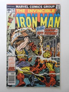 The Invincible Iron Man #94 vs The Kraken! Sharp VG+ Condition!