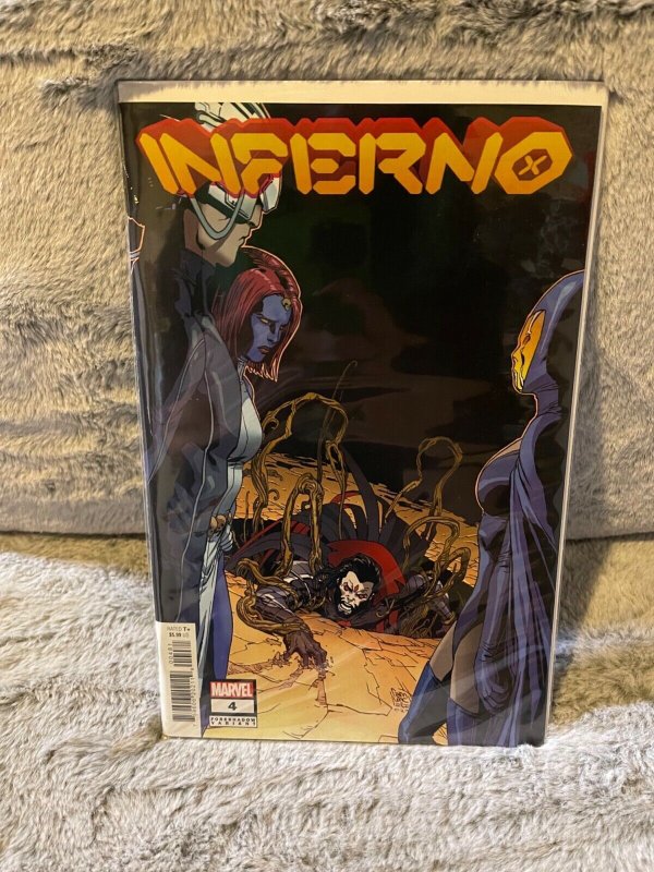 Lot of 3 Books Inferno 2 different #1 variants & #4 (Marvel Comics 2021)