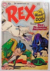 Adventures of Rex the Wonder Dog #36 GVG (DC 1957) Scarce