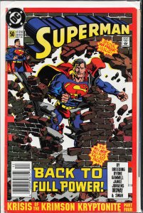 Superman #50 (1990) Superman