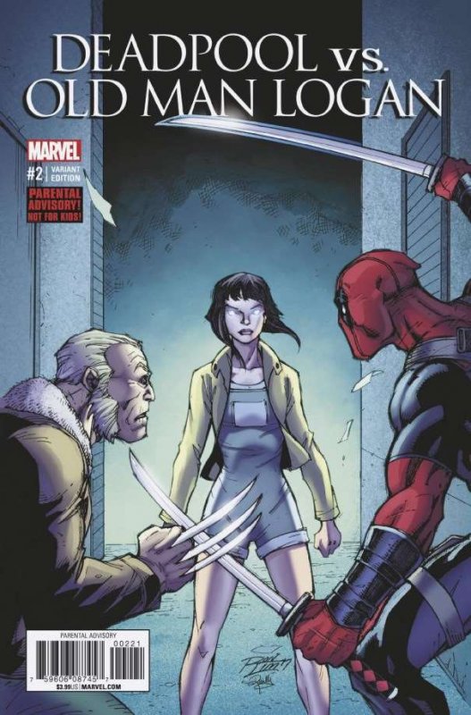 Deadpool vs. Old Man Logan #2A VF ; Marvel | Wolverine Ron Lim Variant