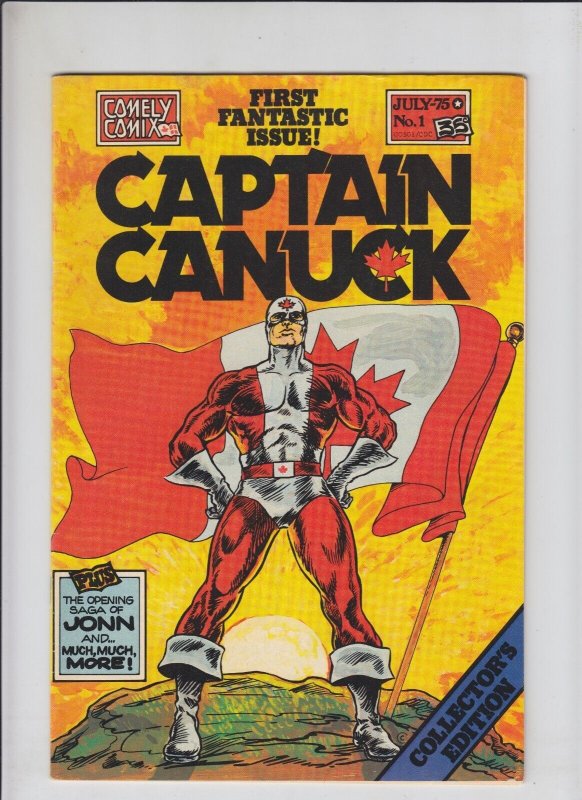 Captain Canuck #1 FN; Comely | Richard Comely 