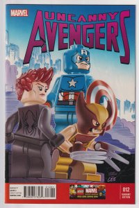 Uncanny Avengers #12 Lego Cover (2013) The Avengers