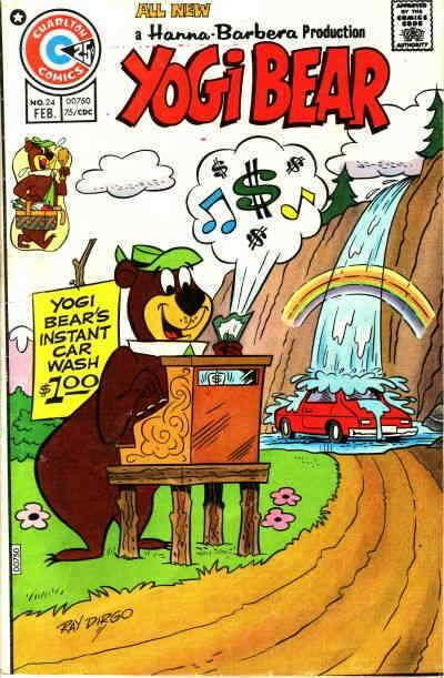 Yogi Bear (Charlton) #24 VG; Charlton | low grade comic - save on shipping - det