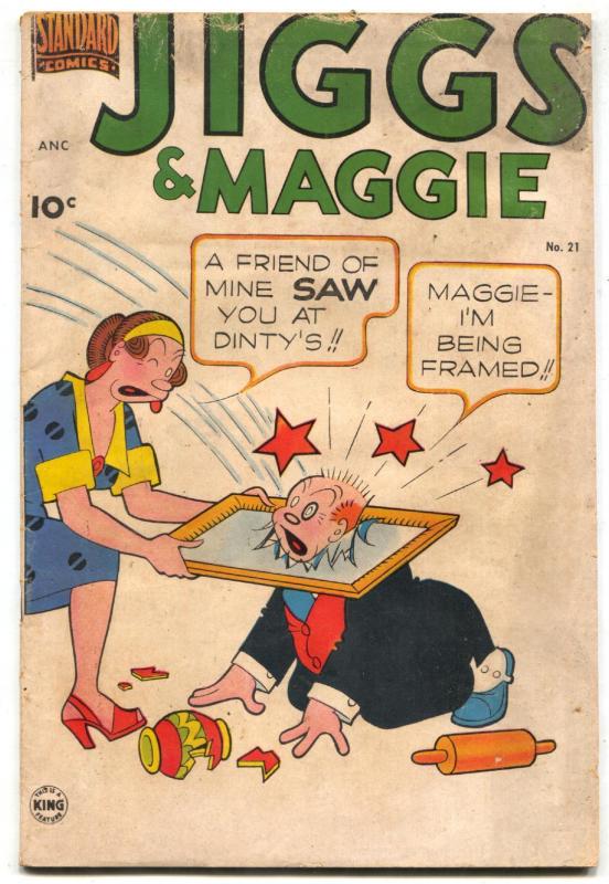 Jiggs and Maggie #21 1952- Bringing Up Father VG-