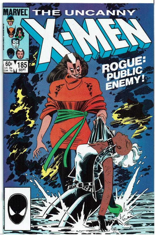 X-Men #185, 9.0 or better