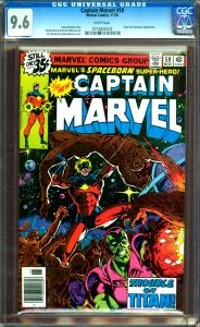 Captain Marvel #59 CGC Graded 9.6 Drax the Destroyer App.