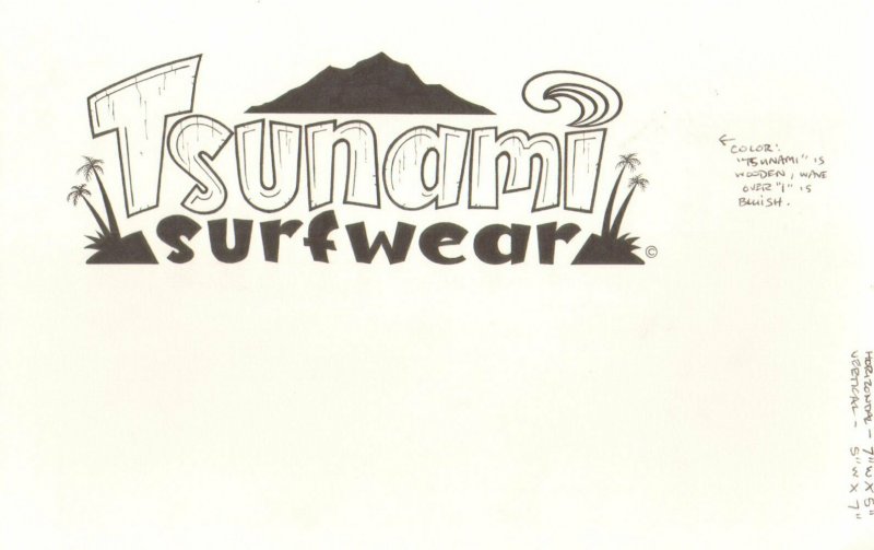 Stuff Magazine Illo - Tsunami Logo Island art by Jason Johnson