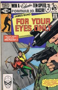 For Your Eyes Only #2 ORIGINAL Vintage 1981 Marvel Comics James Bond