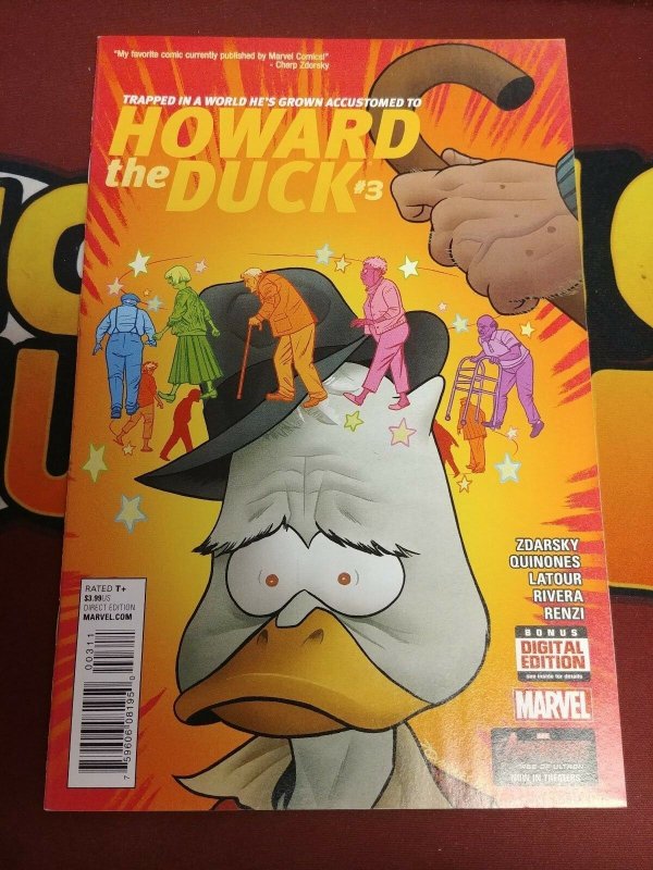 Howard the Duck (2015) #1-5 Complete Set (Chip Zdarsky Joe Quinones) 