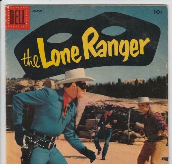 Lone Ranger, The 117 strict 1958 FN Mid-Grade The Lone Ranger, Tonto, Silver Wow