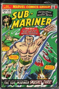 Sub-Mariner #63 (1973) Namor the Sub-Mariner