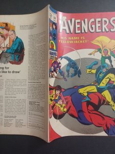 Avengers #59 - 3rd app Yellowjacket - KEY - 1968 - (-VF)