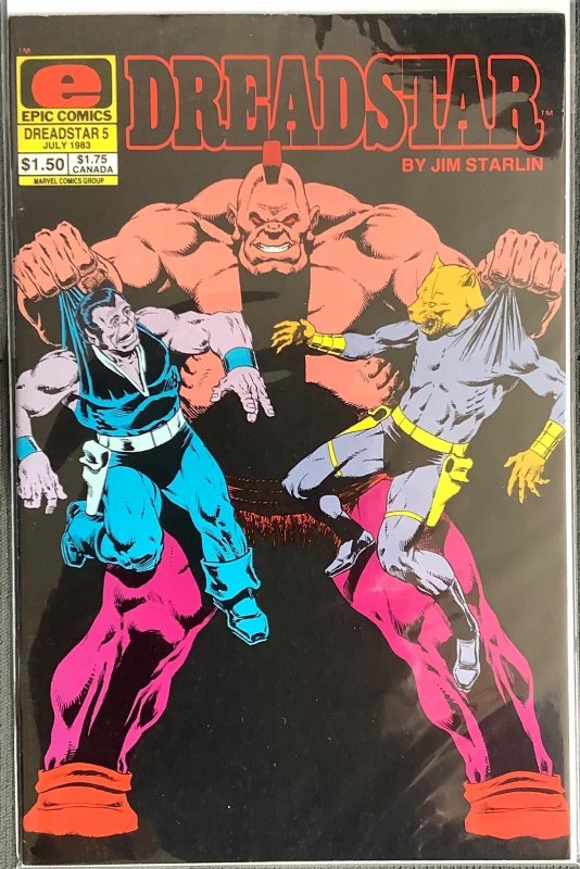 Dreadstar #5 and #6 (1983, Epic)