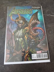 Avengers #11 Venomized Villains Variant (Marvel, 2017) Loki