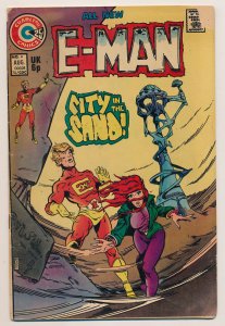 E-Man (1973 Charlton) #1-10 VG+ to VF+ Complete series