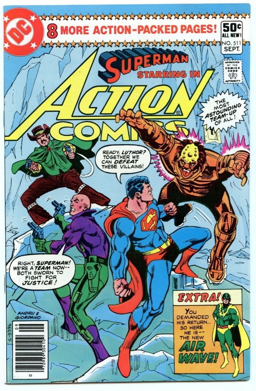 Action Comics 511 Sep 1980 NM- (9.2)