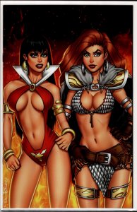 Vampirella / Red Sonja (2019) #1 Comics Elite Bill McKay Virgin Variant