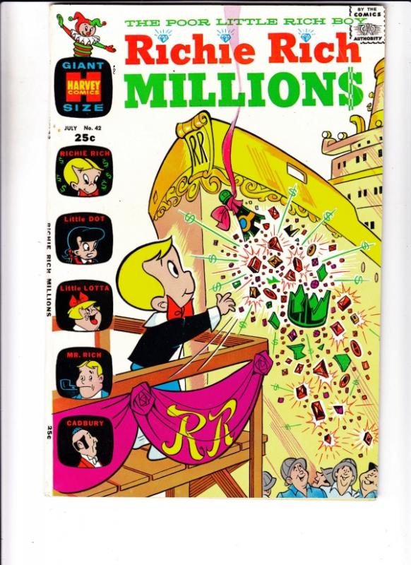 Richie Rich Millions #42 (Jul-70) VF/NM High-Grade Richie Rich