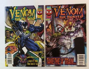 Venom: The Hunted #1-3 Complete Set Marvel Comics 1996 VF/NM