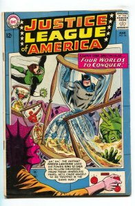 JUSTICE LEAGUE OF AMERICA #26 comic book-SUPERMAN-FLASH-LANTERN g/vg