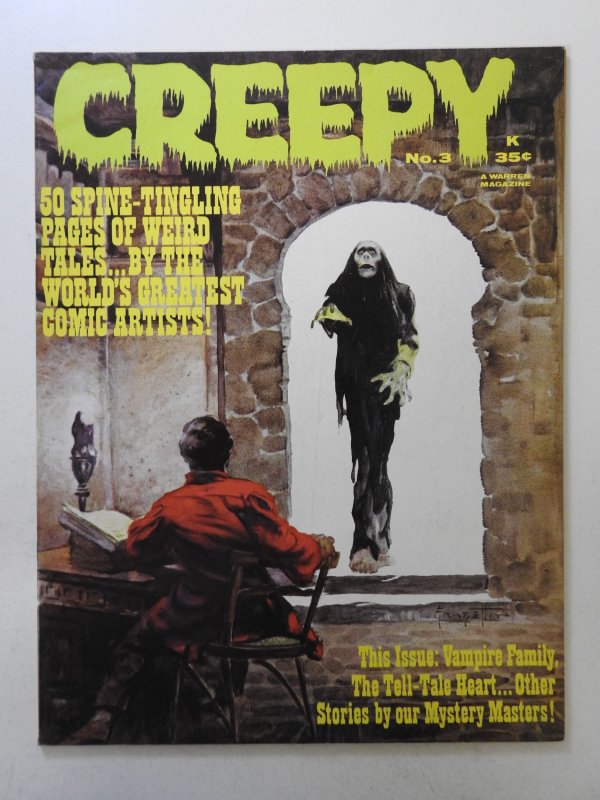 Creepy #3 (1965) Great Read! Sharp Fine/VF Condition!