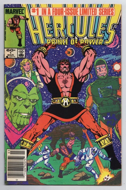 Hercules #1 Skrulls | Galactus (Marvel, 1984) FN/VF 