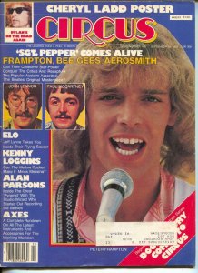 Circus-Peter Frampton-Bob Dylan-Kenny Loggins-Cheryl Ladd-Sept-1979