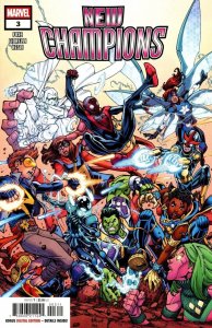 New Champions (2025) #1 NM Todd Nauck Cover
