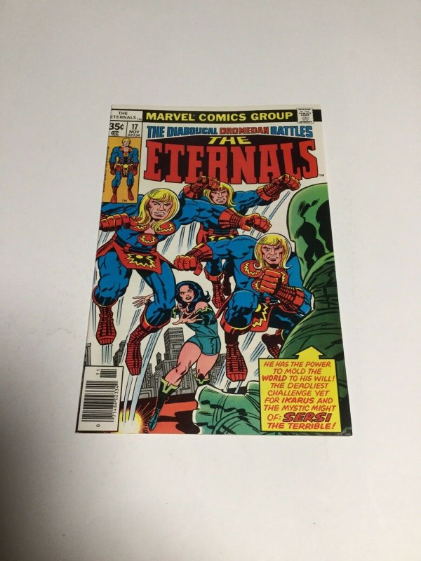 The Eternals #17 Marvel Comics 1977 2nd App. of Dromedan Nm Near Mint 