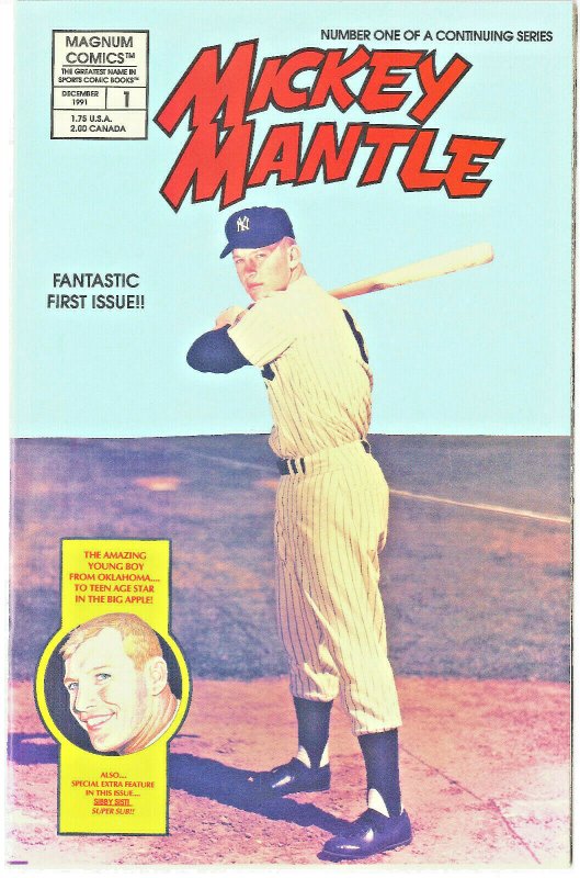 Mickey Mantle #1 - Magnum Comics