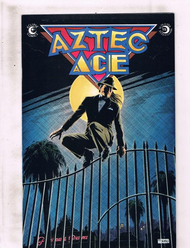 Lot of 4 Aztec Ace Eclipse Comic Books #1 2 3 4 WT6