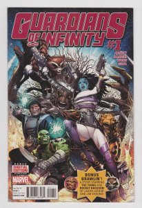 From Marvel Comics! Guardians of Infinity! Issue #1! 