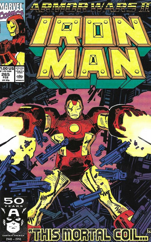 Iron Man #265 (Feb 91) - Iron Man vs. Mandarin & the Marrs Corporation