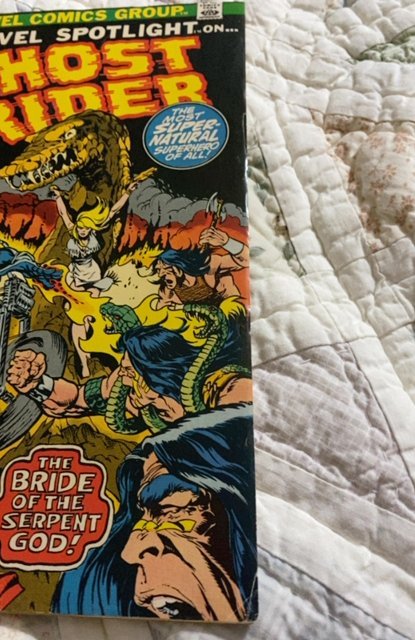 Marvel Spotlight #9 (1973) early ghostrider app