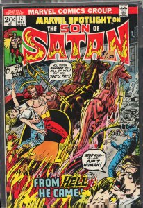 Marvel Spotlight #12 (1973) Son of Satan [Key Issue]