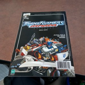 Transformers generation Comics Preview 1 2 Variant 3 2002 Dreamworks Lot Run Set